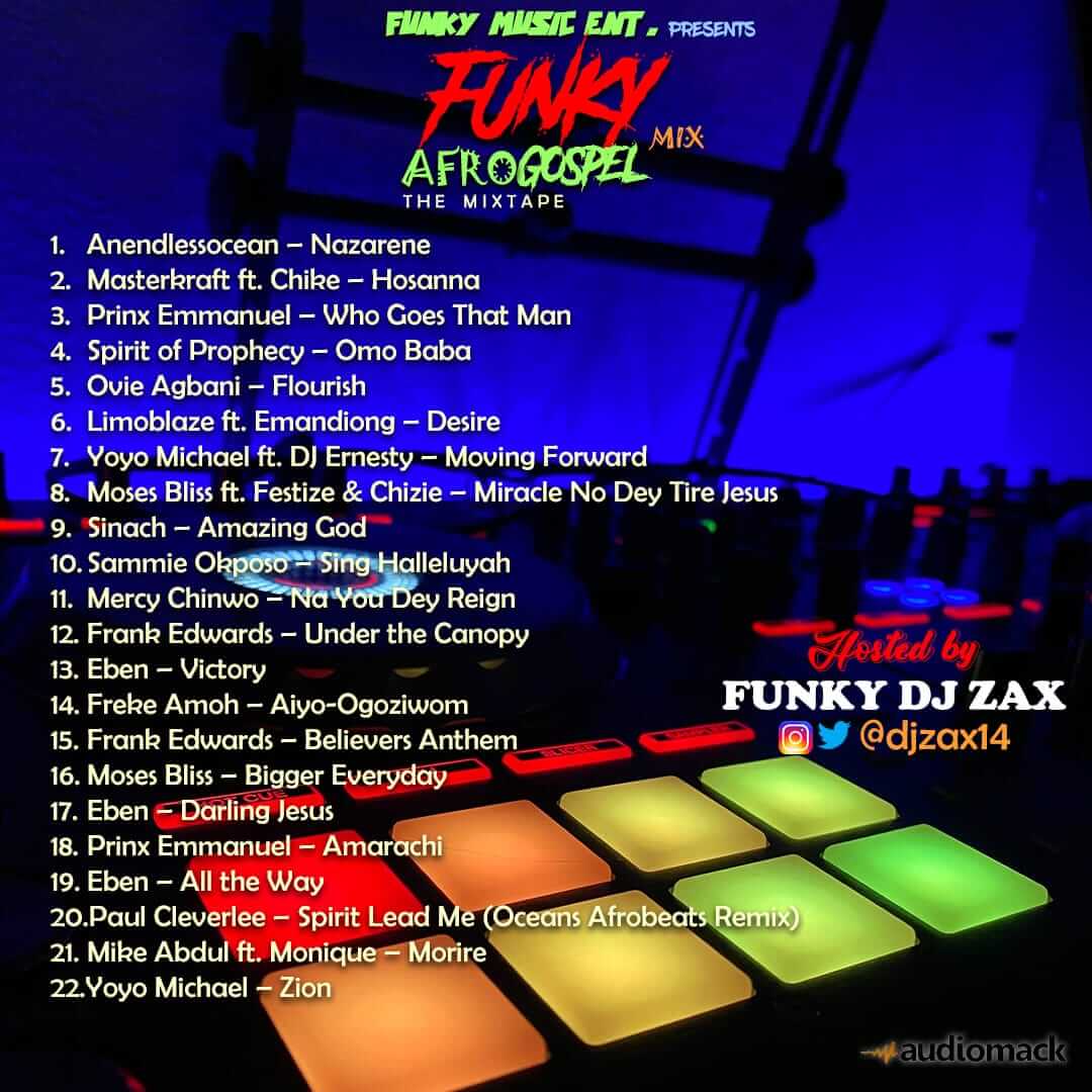 Funky Dj Zax - Funky Afro Gospel Mixtape