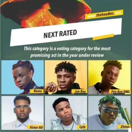 Who Do You Think Deserves The HEADIES NEXT RATED Award? | Sweetloaded