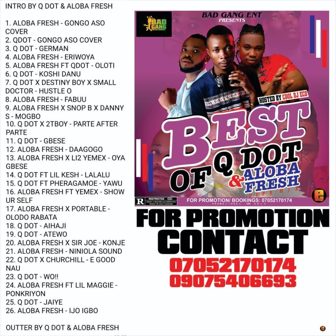 Best of qdot and aloba fresh by dj eco