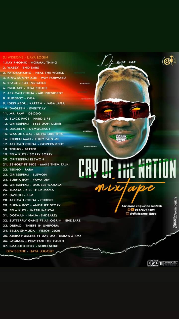 Dj wise one - cry of the nation mix