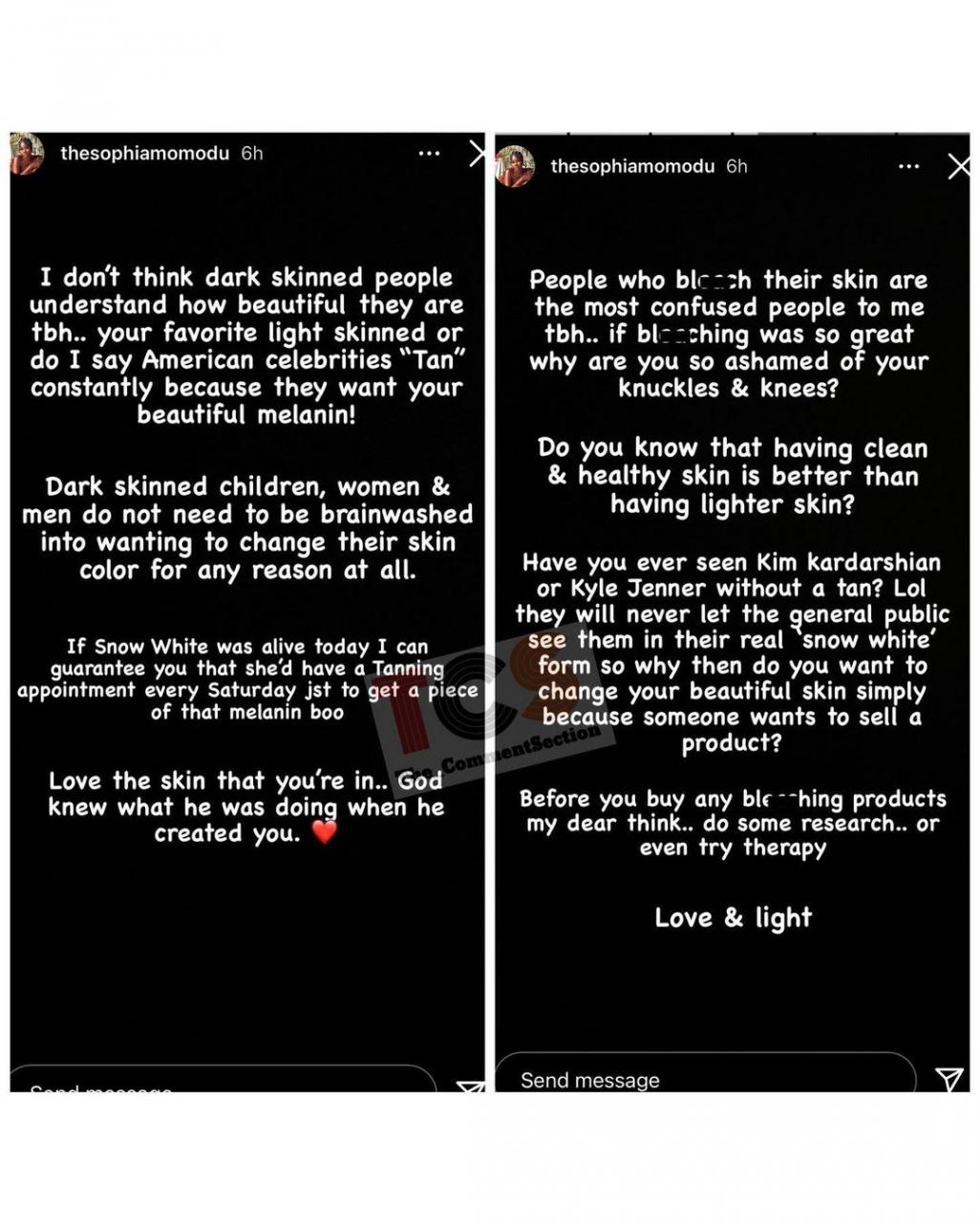 Davido's child mama, sophia and toolz slam maria for selling bleaching with her hush advert - sweetloaded