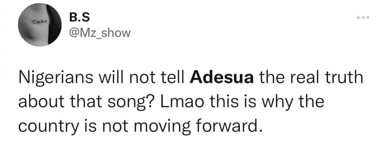 "Music Is not For Everybody, Adesua Let This Be The First and Final..." - Sweetloaded