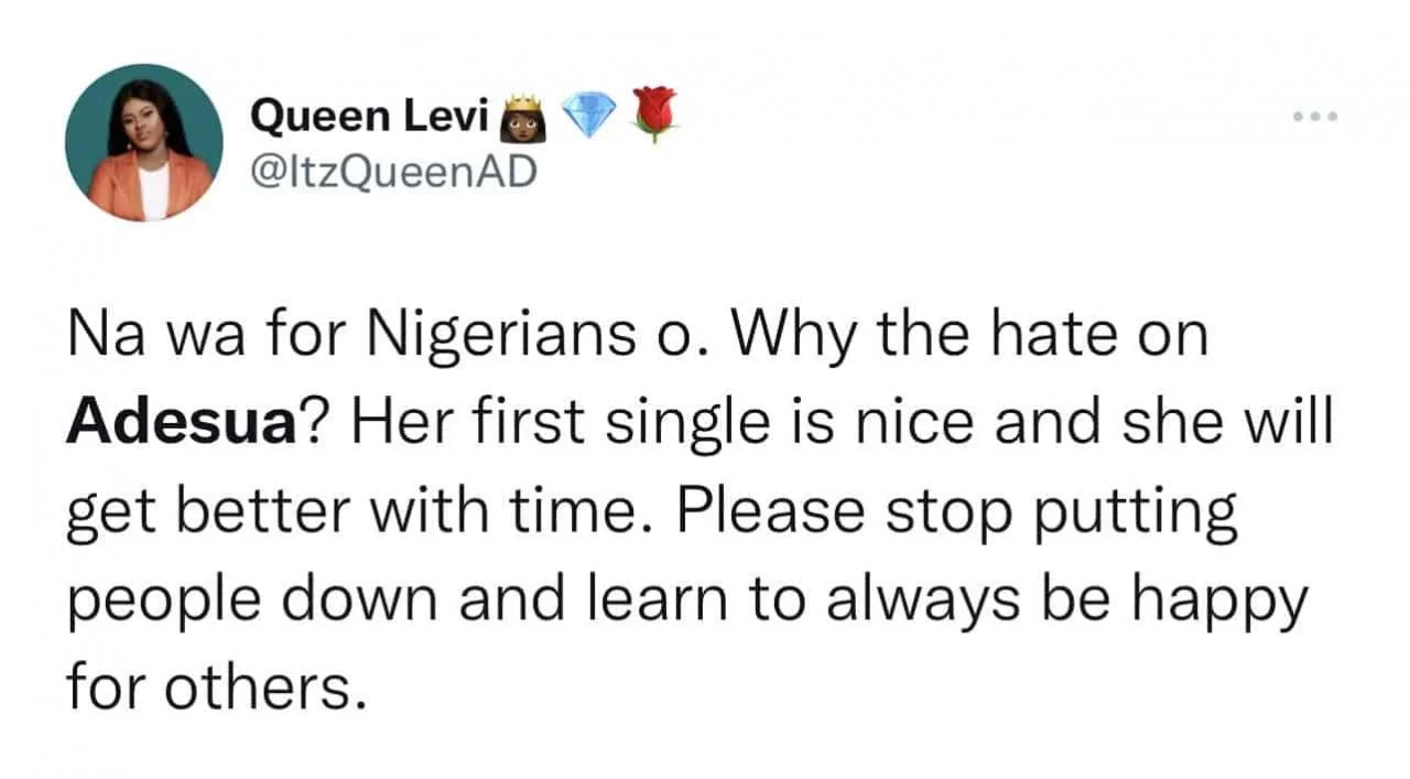 "Music Is not For Everybody, Adesua Let This Be The First and Final..." - Sweetloaded