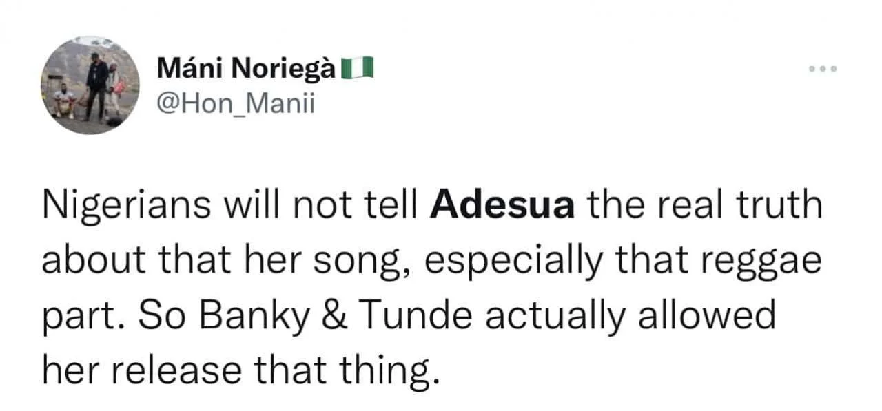 "Music Is not For Everybody, Adesua Let This Be The First and Final..." - Sweetloaded