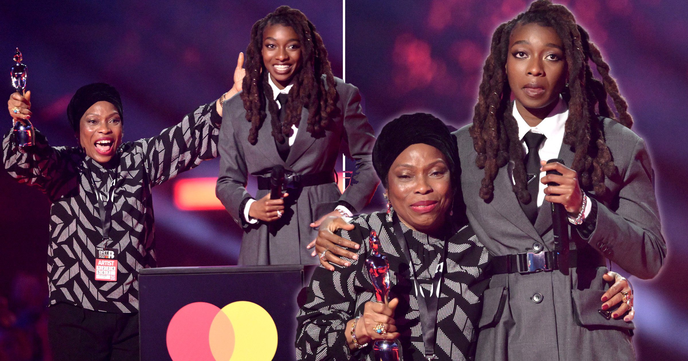 Little simz and mum steal the present as simz wins "finest new artist - sweetloaded