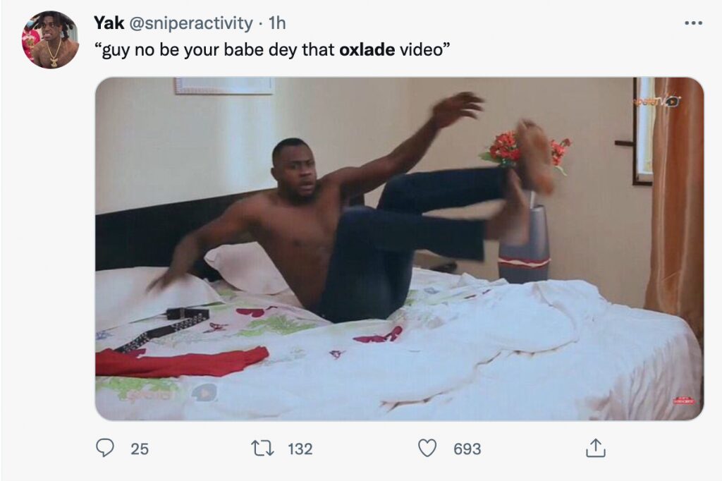 Oxlade breaks the web with his intercourse video, nigerians react!!! - sweetloaded
