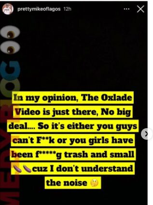 Leaked tape: "oxlade’s manh00d is not massive sufficient for him to be sampling"– fairly mike shares his ideas - sweetloaded