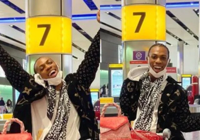 Excited James Brown Makes It To The UK! [VIDEO]