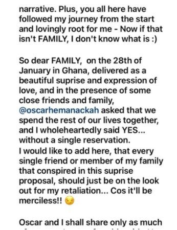 Nigerian filmmaker kemi adetiba set to tie the knot along with her lover, oscar heman-ackah - sweetloaded