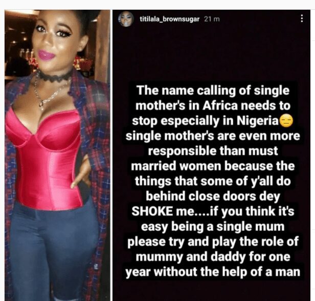 "single moms are extra accountable than most married girls" - sweetloaded