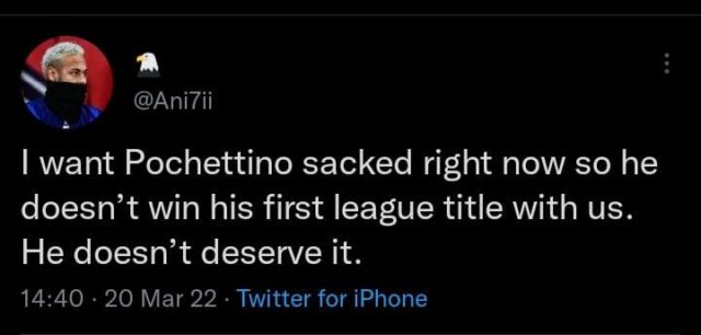 Soccer followers name out mauricio pochettinho following psg's poor kind - sweetloaded
