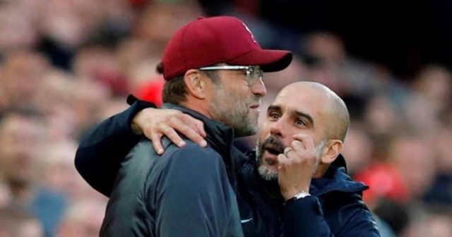 #facupsemifinals jurgen klopp pep guardiola