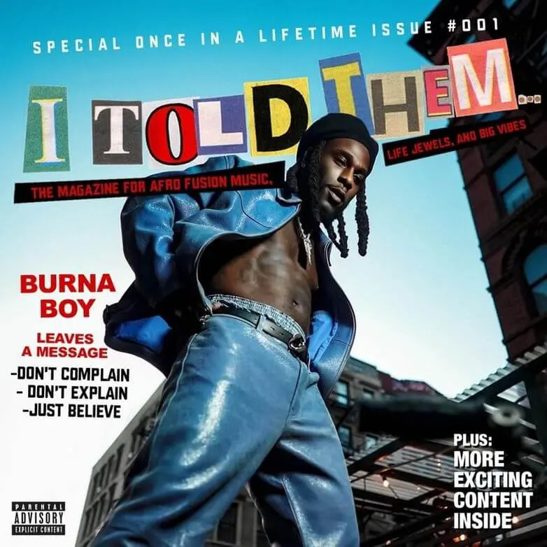 Burna boy – i told them (album)