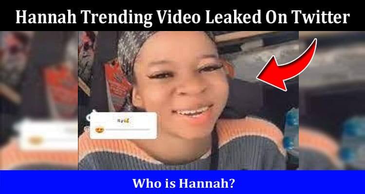 Hannah yansh leak video tape on twitter and instagram