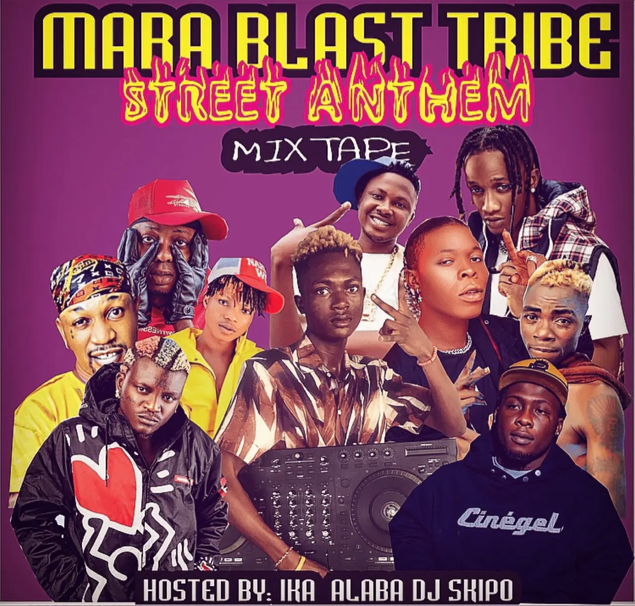 (hot mix) dj skipo ika alaba mara blast tribe street anthem mixtape