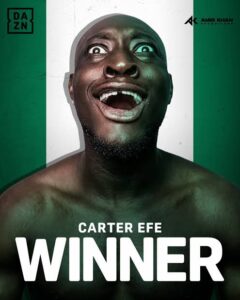 50m, germany trip & cash gifts — carter efe cashes out big after defeating portable